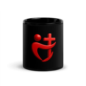 MMESL Black Glossy Mug