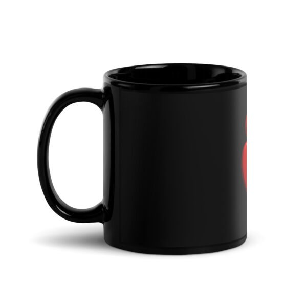 MMESL Black Glossy Mug - Image 3