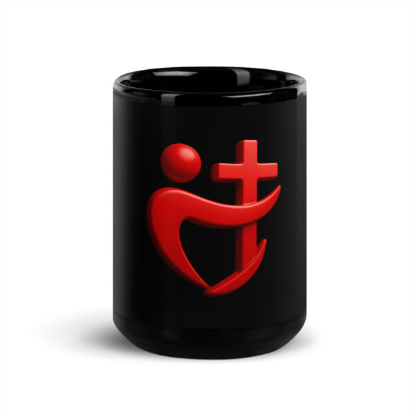 MMESL Black Glossy Mug - Image 5