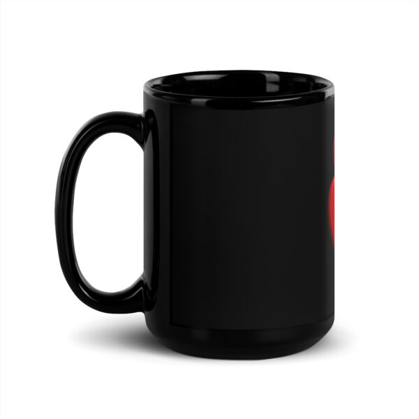 MMESL Black Glossy Mug - Image 6